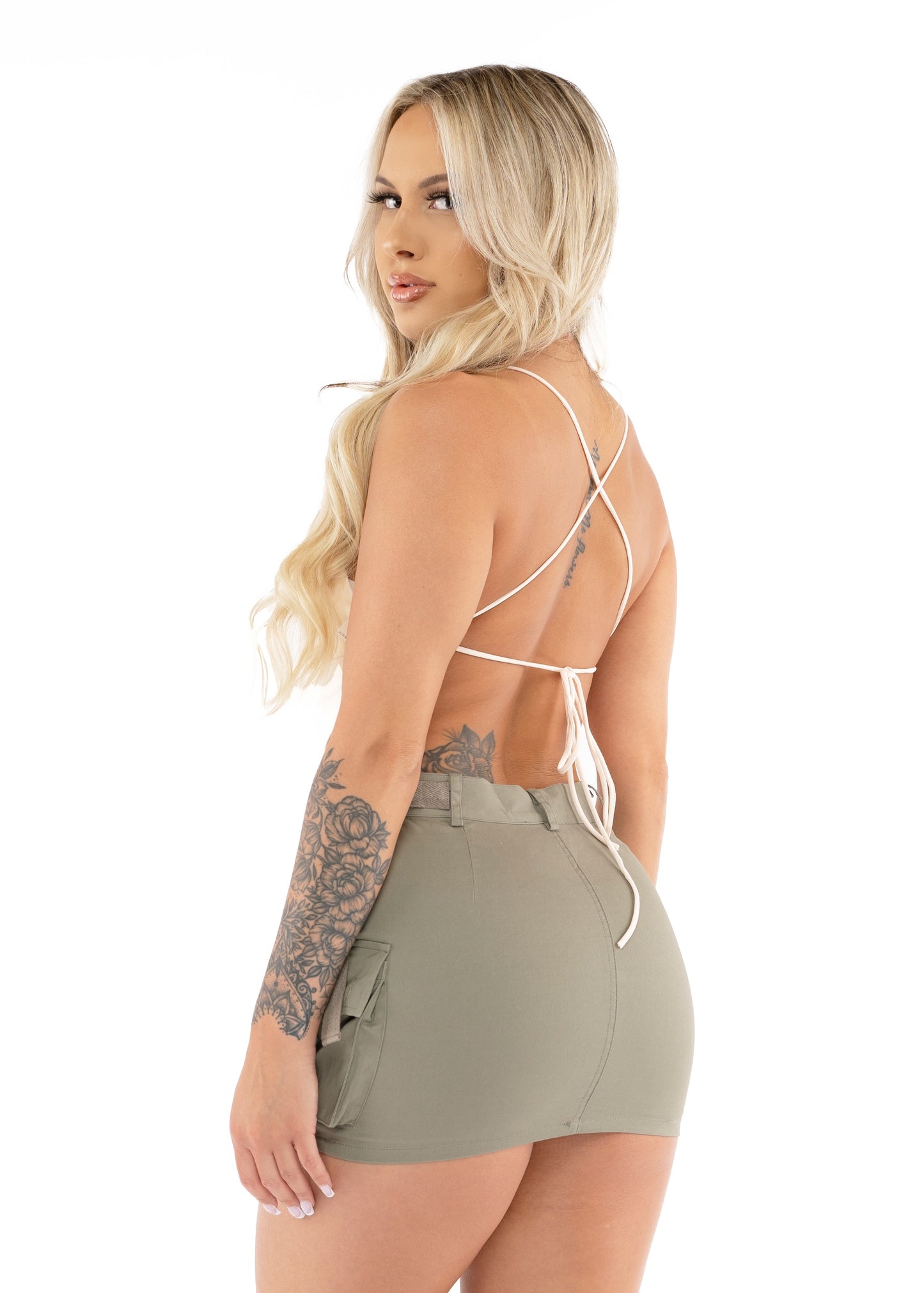 
                  
                    Jade Cargo Skirt
                  
                