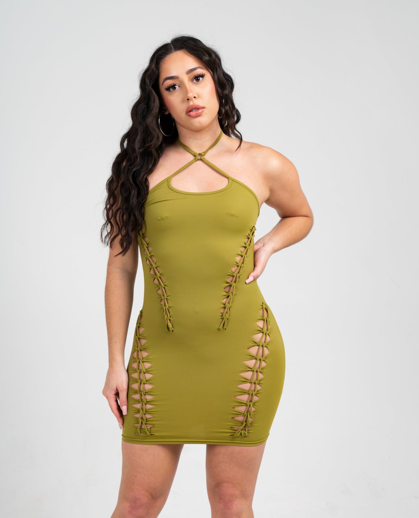 
                  
                    Devyn Halter Dress
                  
                